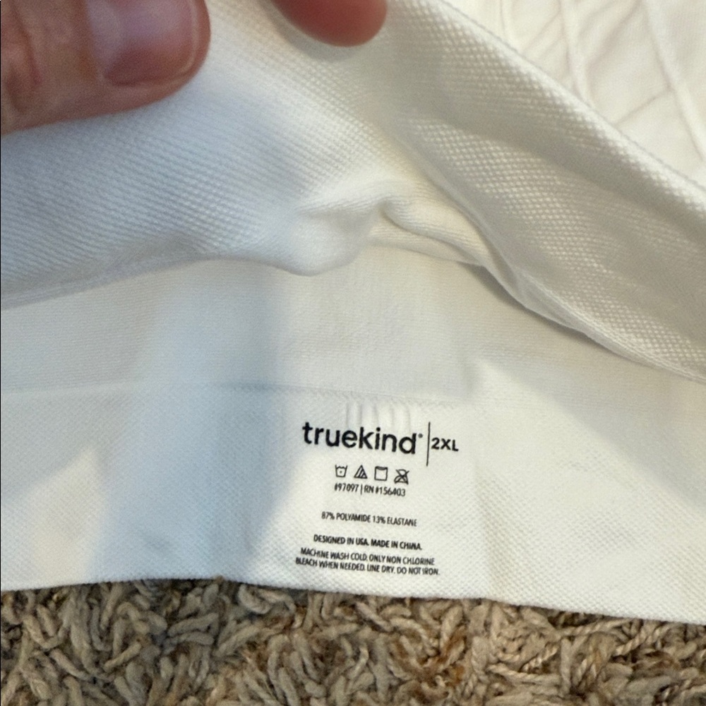 NWOT Shapermint Truekind White Reactive Sport Bra Size 2XL - Picture 7 of 9